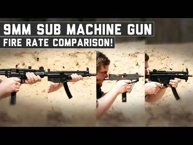 mp5 vs uzi vs ptr9k vs mac11 - the proving ground